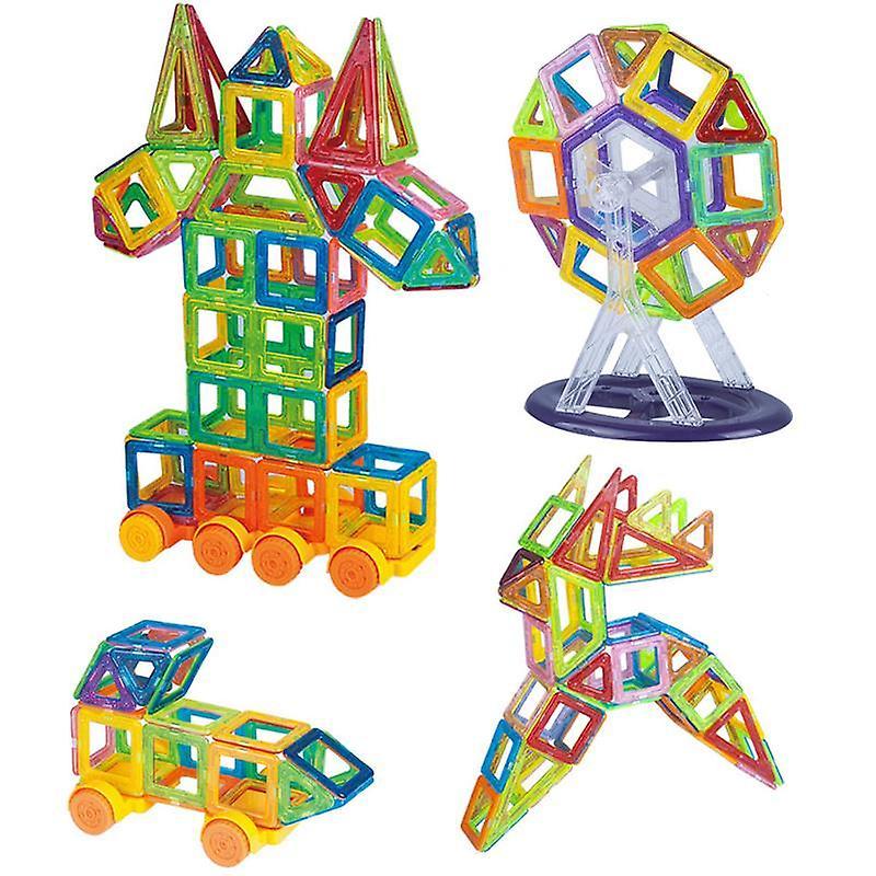 Northix Building parts for children's play - A perfect gift for children (124 pcs)