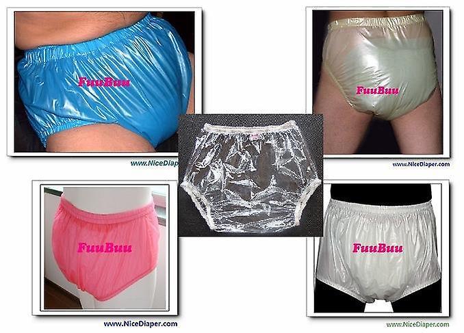 Slowmoose 5pcs Adult Diapers Non - Disposable Diaper Adult Baby Plastic Pants Diaper