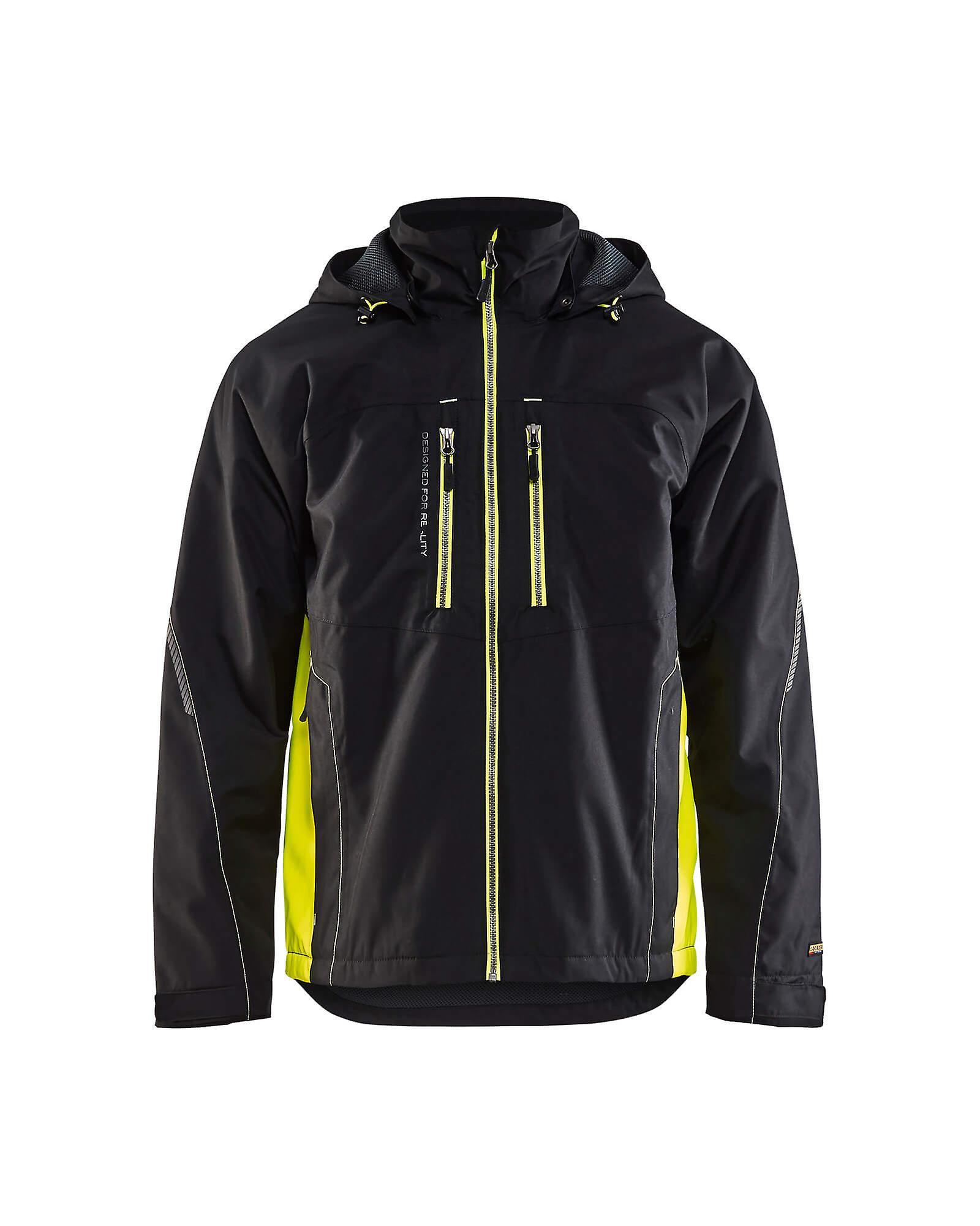 Blaklader 4890 functional jacket lightweight lined - mens (48901977) Black/yellow Xxxl