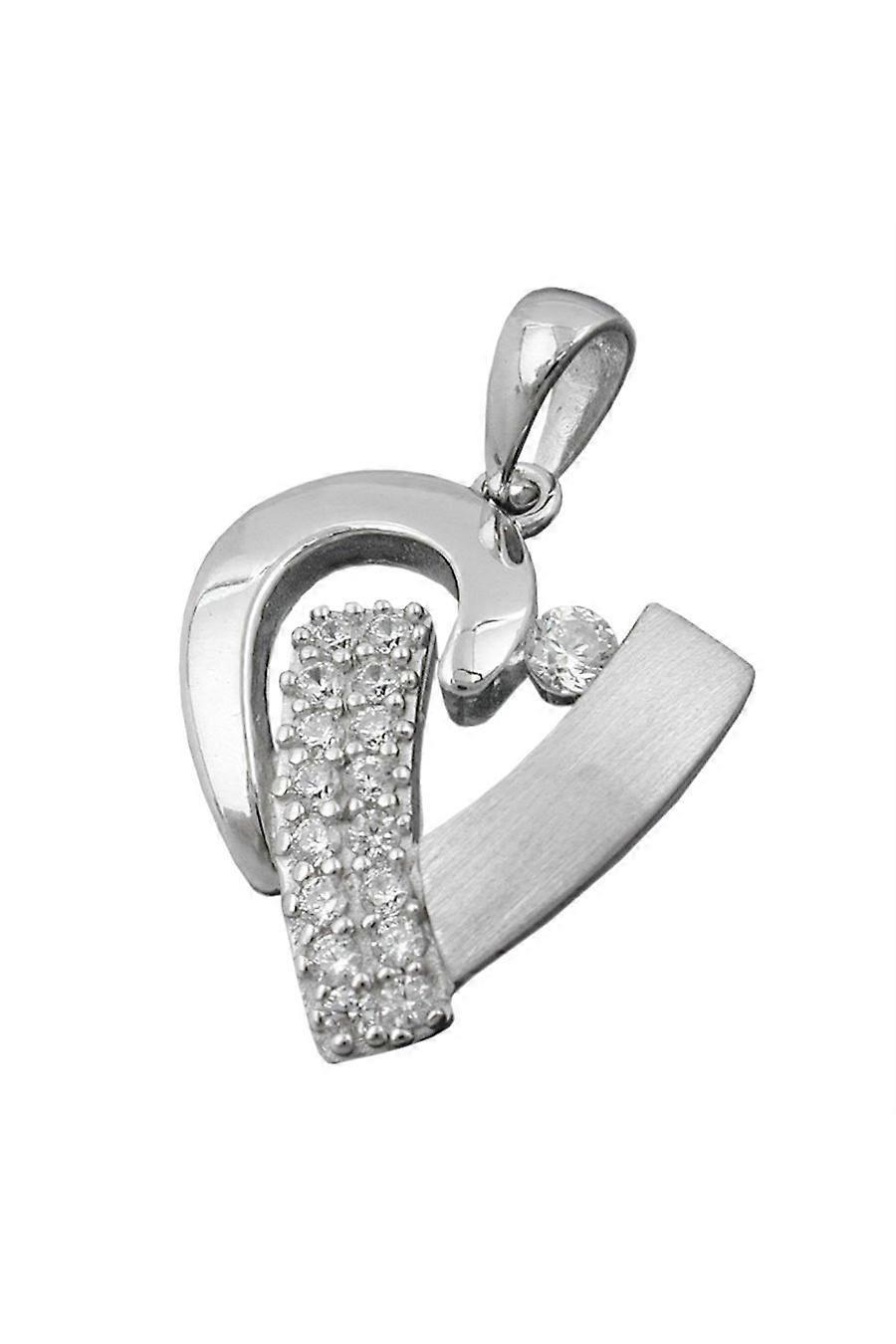 Gallay Pendant Heart With Zirconia Silver 925 - Gl93428