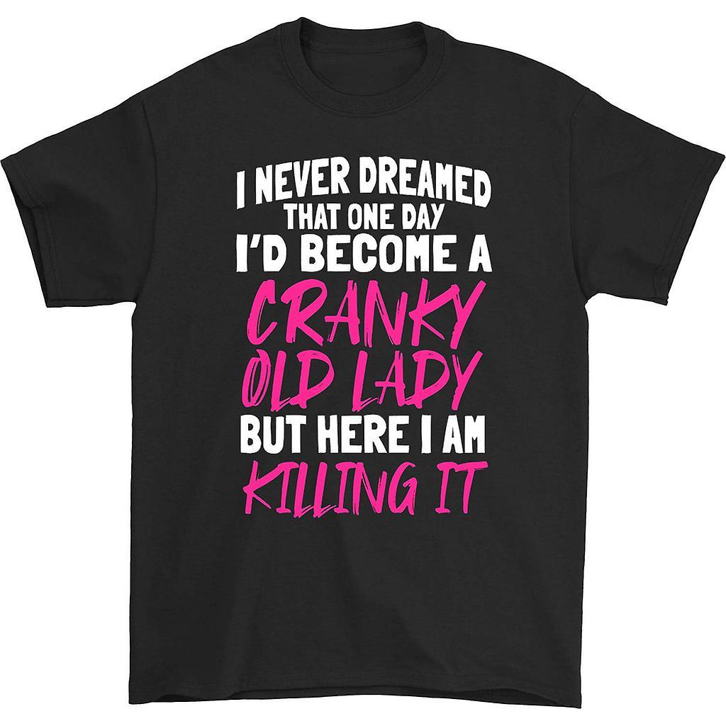 HISHARK I never dreamed that one day t-shirt Black XL