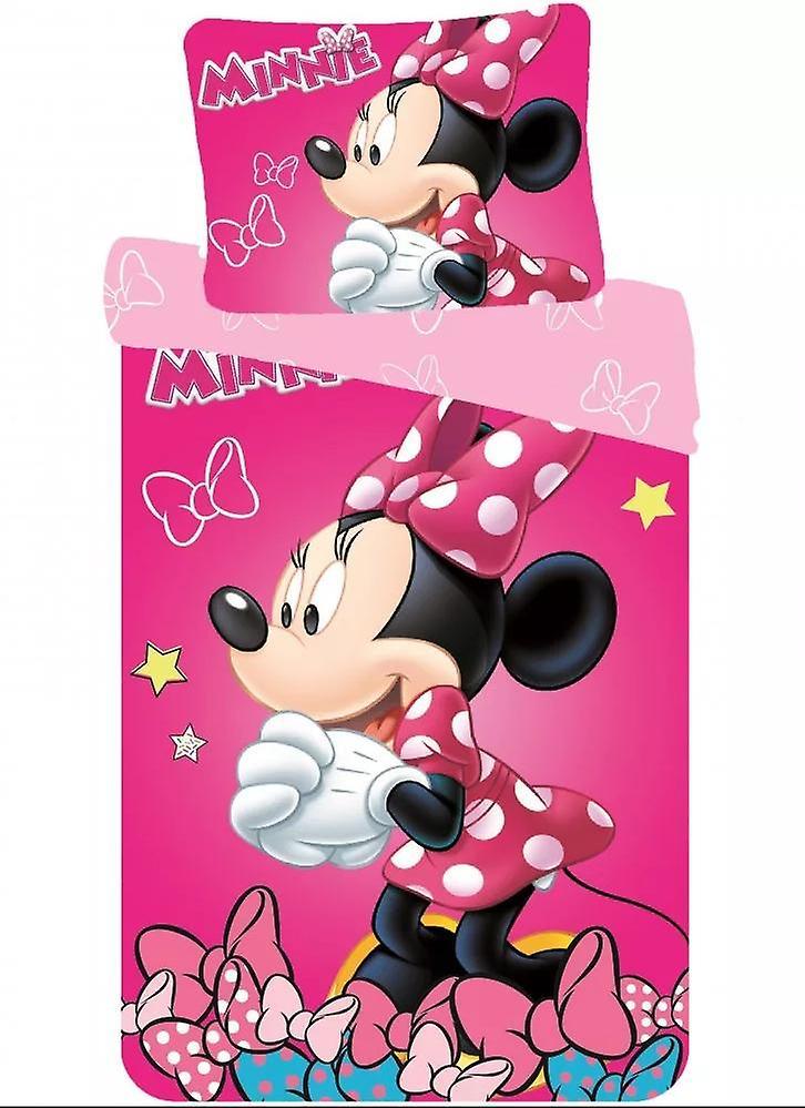 Disney Minnie Mouse Duvet Cover Bed Set 140x200+70x90cm