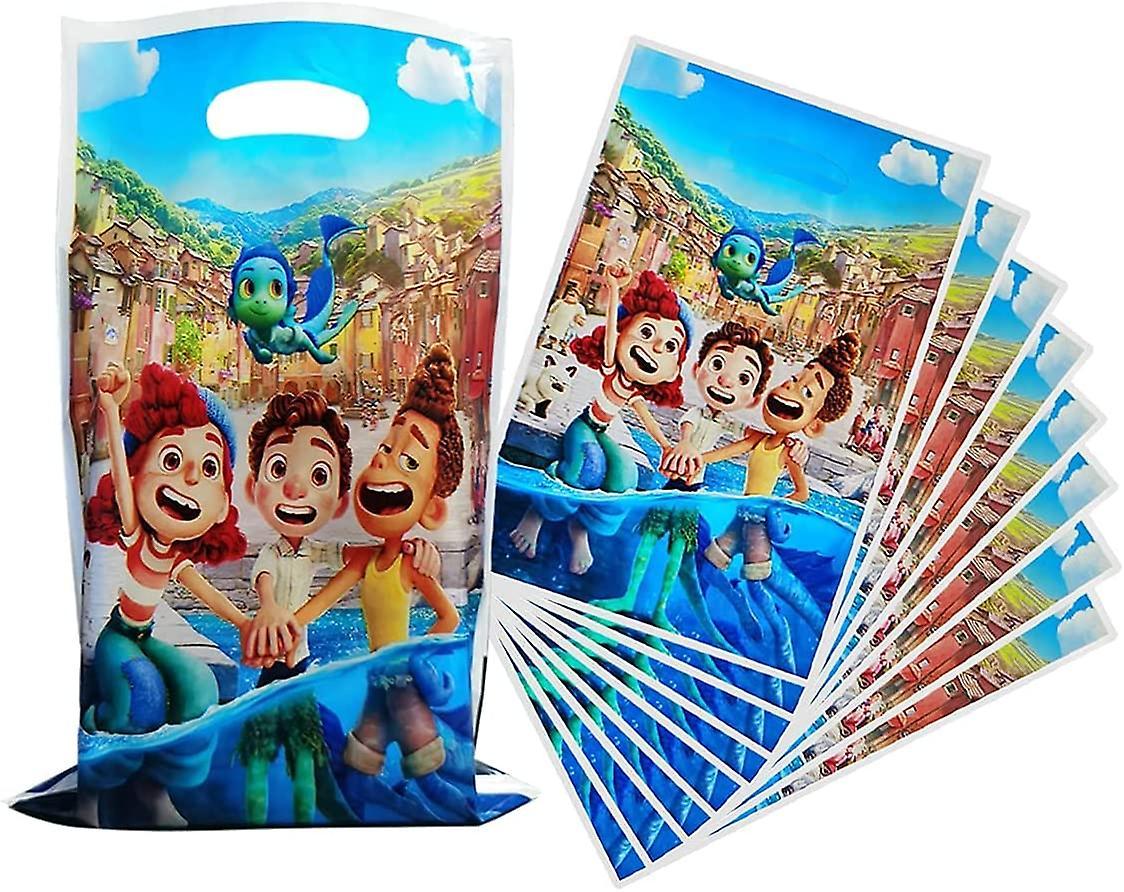 Heytea 30pcs Luca Party Gift Bags, Luca Theme Party Decorate, Children's Birthday Gift Bags.