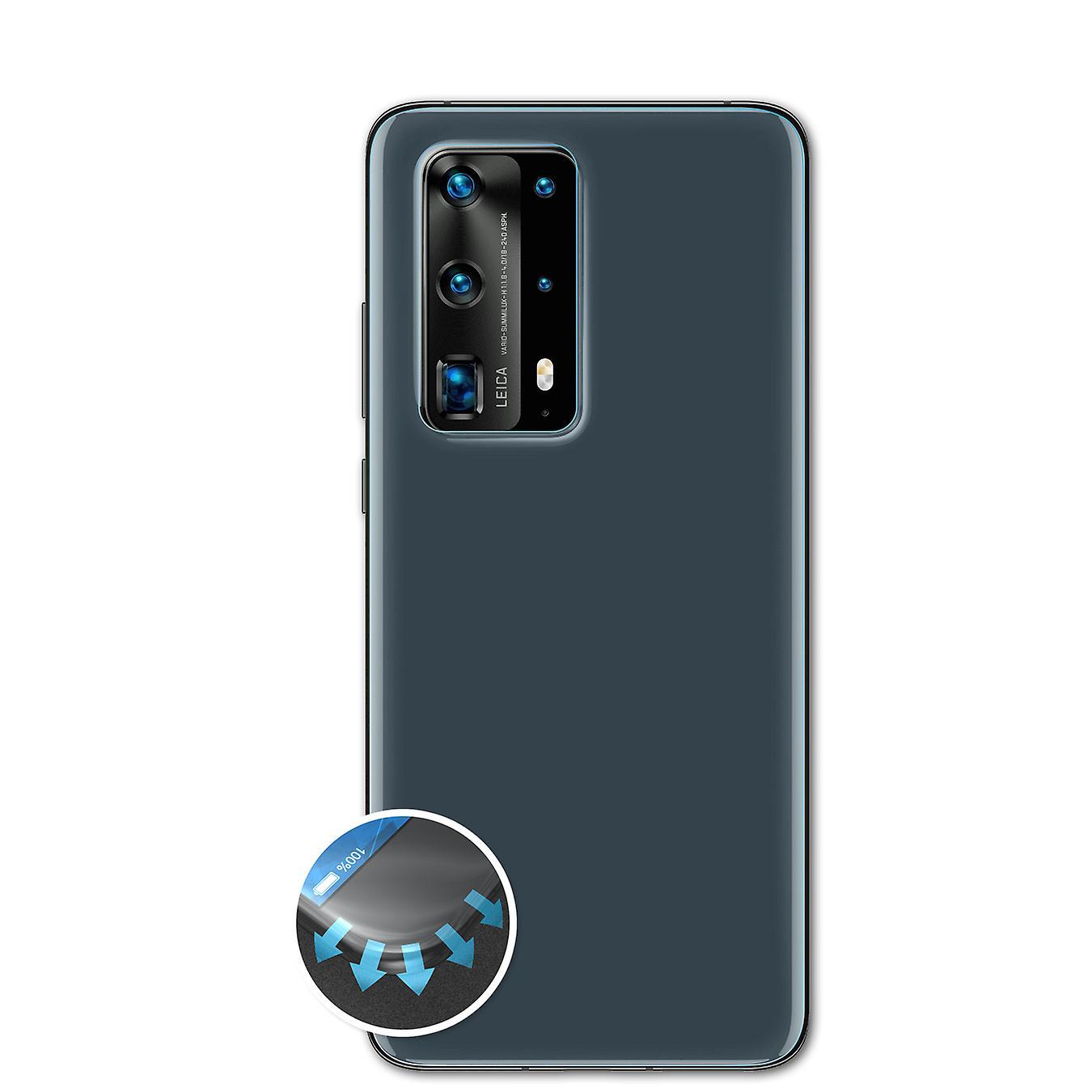 atFoliX 3x protective film compatible with Huawei P40 Pro backcover film clear &flexible 04 FX-ACTIFLEX Huawei P40 Pro (Backcover)