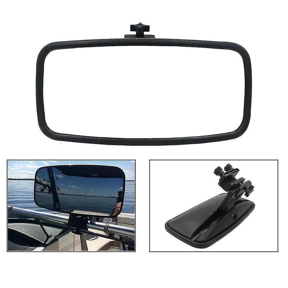 Hgxs Universal Marine Rear View Mirror, For Ski Boats Pontoon Boat Watersport Watercraft Surfing Mirror TXJ