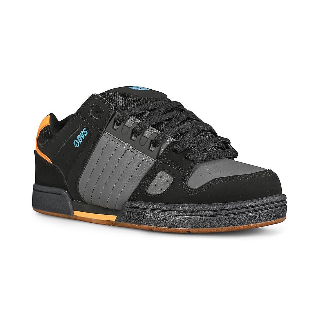 DVS Celsius Skate Shoes - Black/Orange/Blue UK 8.5 / EU 43