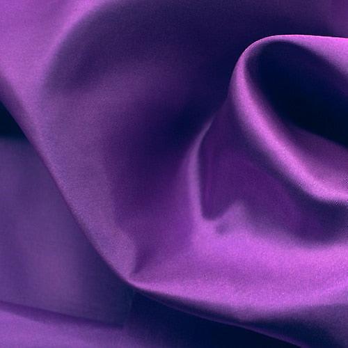 Slowmoose Soft Satin Fabric Wedding Party Decoration Box Lining - Diy Clothing Sewing 25cm by 150cm / Purple