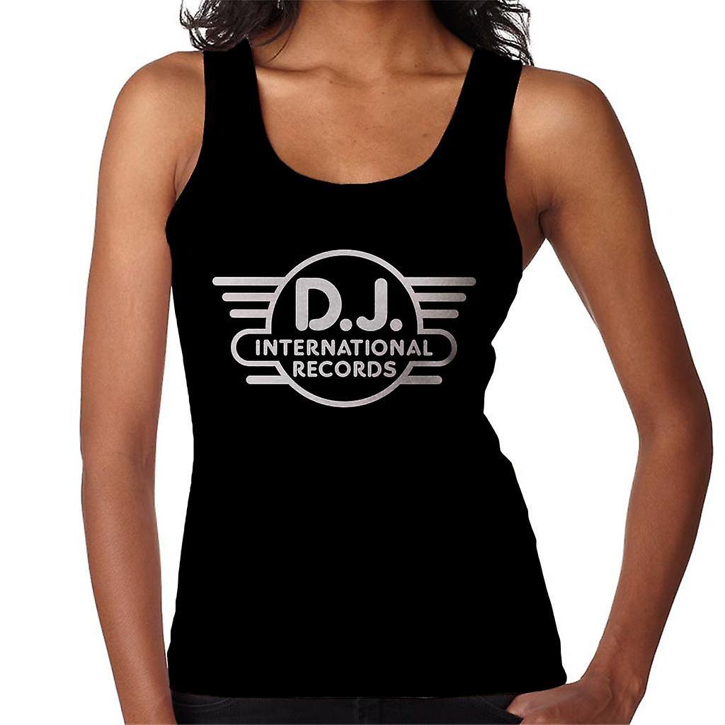 DJ International Classic Logo Women's Vest Black Medium