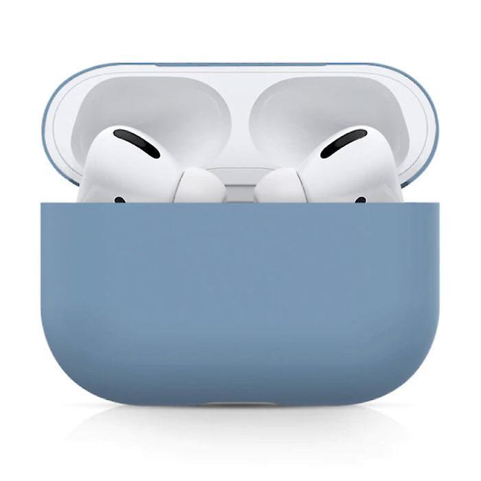 SIFREE Flexible Case for AirPods Pro - Silicone Skin AirPod Case Cover Smooth - Blue