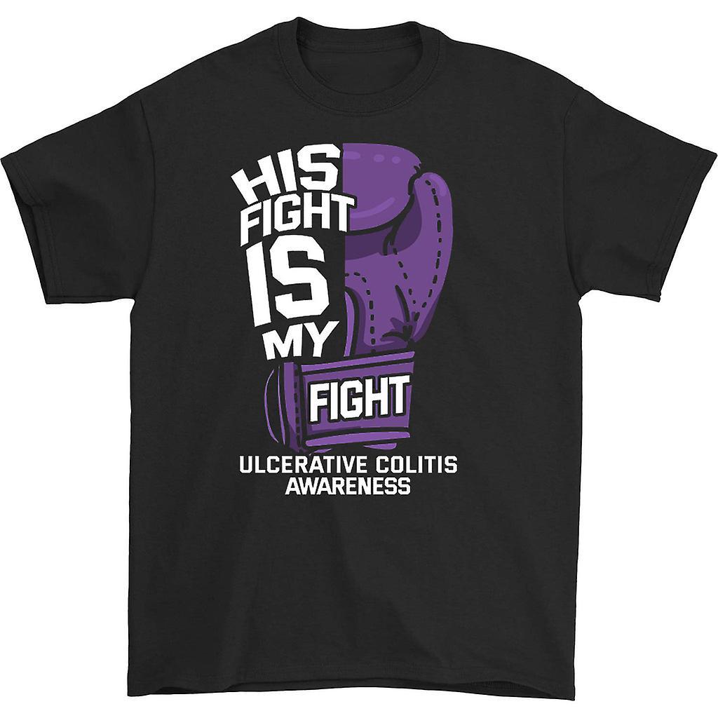 HISHARK His Fight is My Fight T-shirt Black XXL