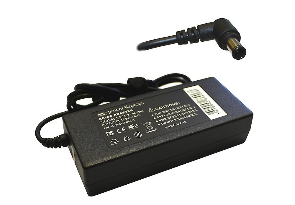 Power4Laptops Sony Bravia KDL-40R485B Compatible LCD / LED TV Power Supply AC Adapter