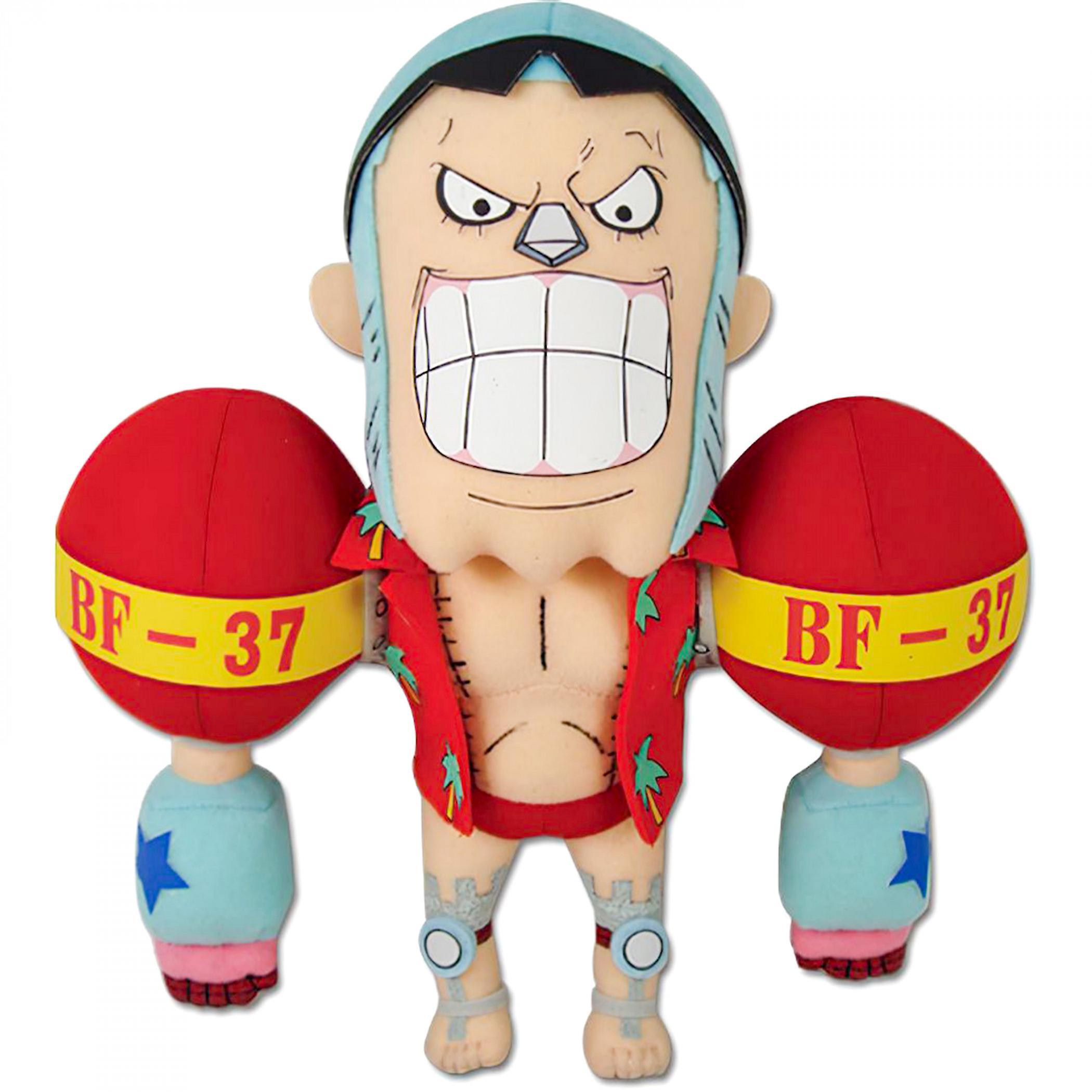 Anime & Manga One Piece Franky 9" Plush Doll Multi-Color