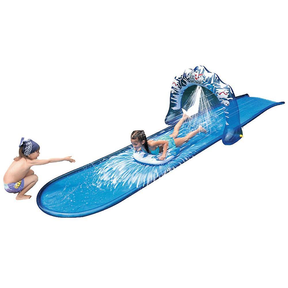 Slowmoose Single Surf Water Slide -children Spray Sprinkler Toy 500x95cm