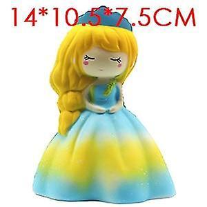 Slowmoose Cute Squishy,slow Rising Soft Squeeze Toy colorful princess