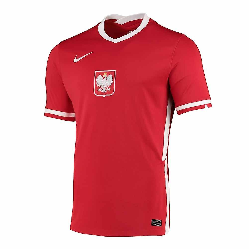 2020-2021 Poland Away Nike Football Shirt Red XXL