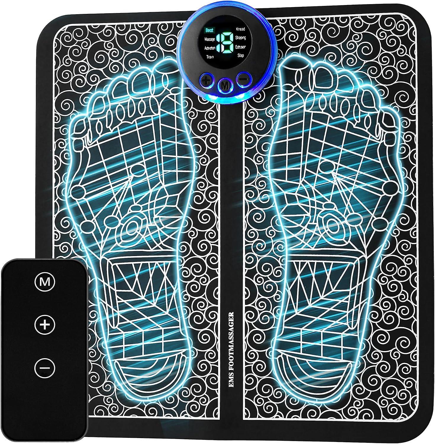 Sunset Foot Massager For Neuropathy Feet, Whole Body Massager For Neuropathy, 8 Modes 19 Levels Foot Massager For Neuropathy