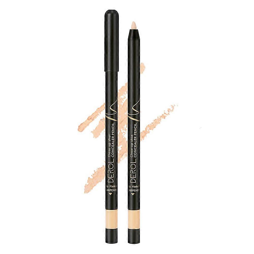 Wonderful Concealer Pencil,Under Eye Concealer,Cover Acne And Freckles,Brightener,Waterproof Long-lasting Concealer 4