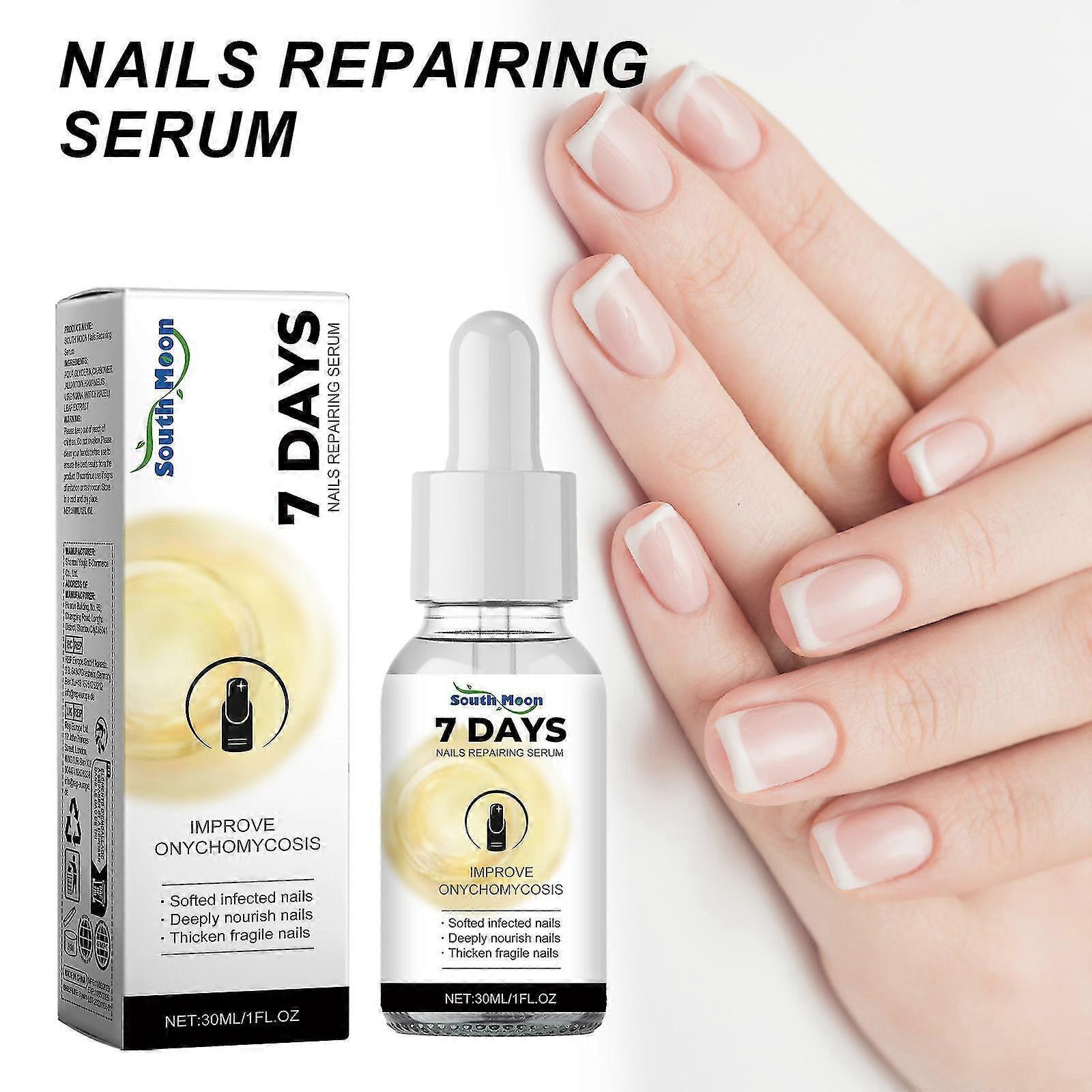 West&month 7-Day Nail Repair Serum, Nail Growth Strengthening Serum, Nail Repair Renewal, Nail Strengthening Oil For Damaged Thin Nails