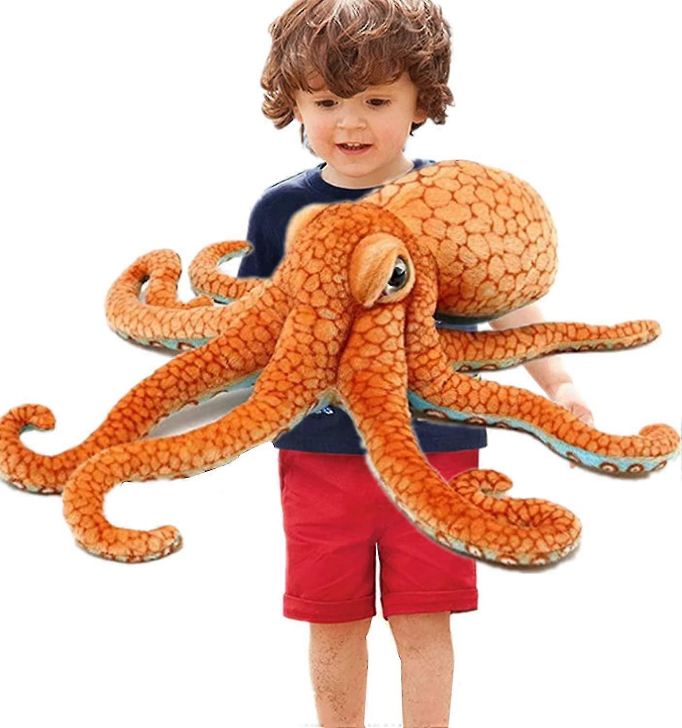 Heytea Octopus Stuffed Animal--Octopus Toy --Children's Pillow 19.6 inches Marine Animals Toy Gifts for Kids