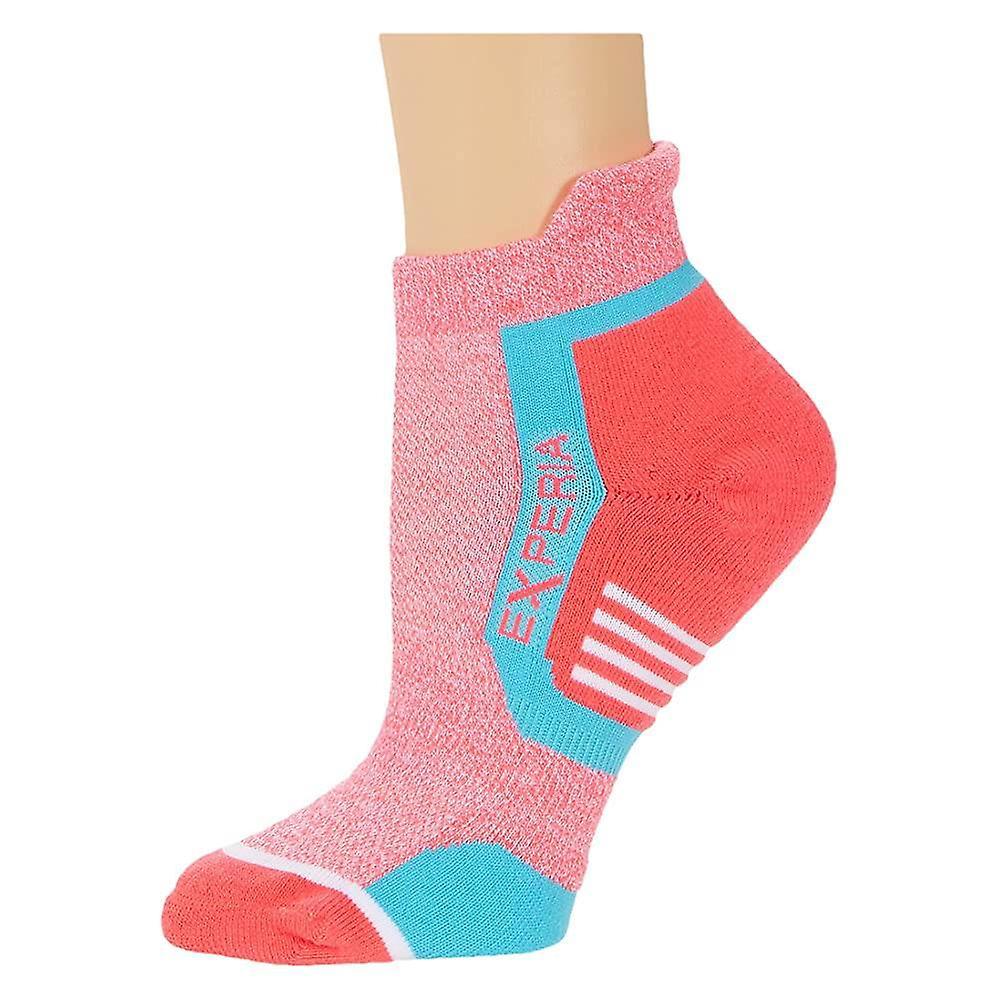 Thorlos Experia Reprive Unisex Low Cut Running Socks, Pink L