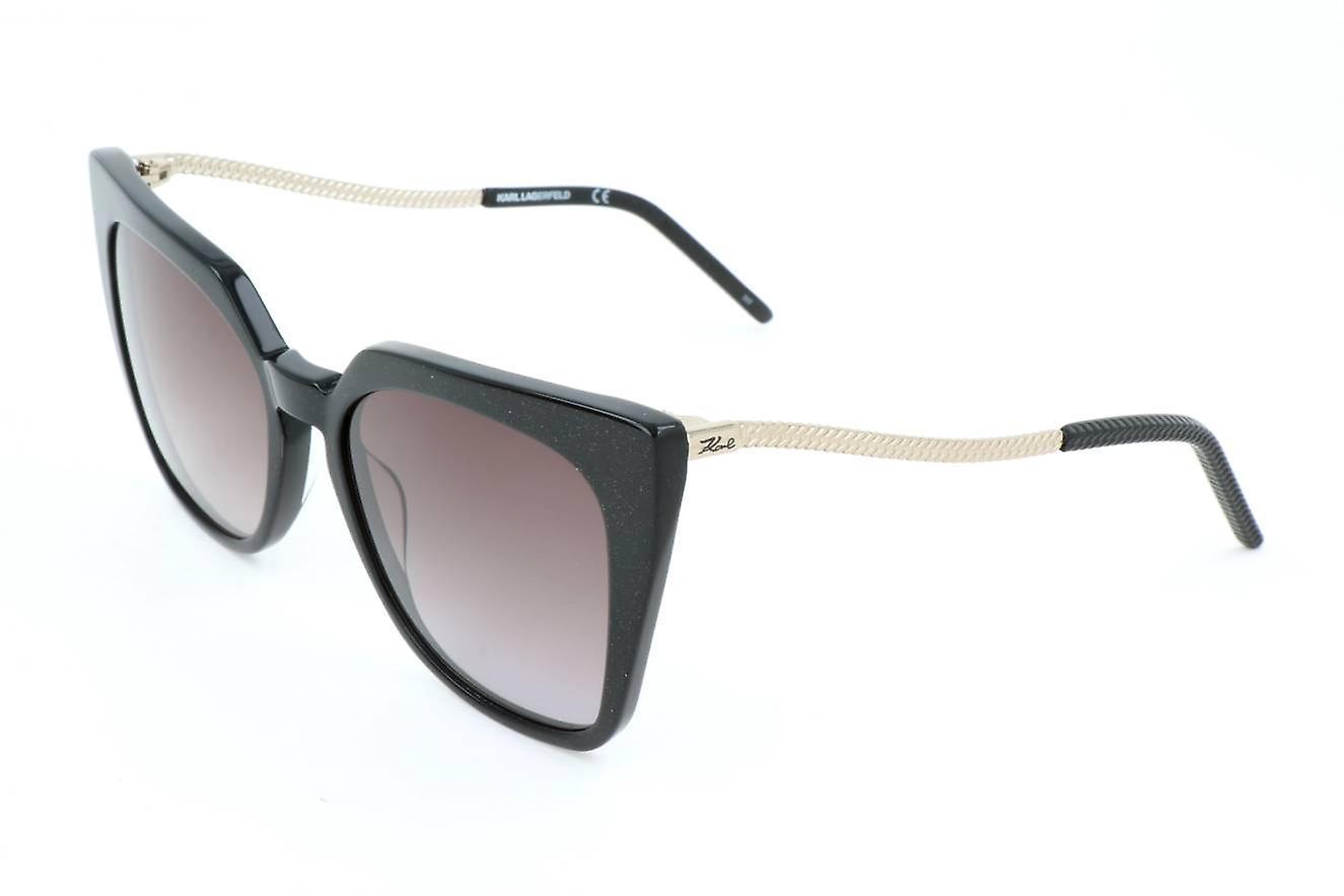 Sunglasses Karl Lagerfeld KL956S 004 BLACK GLITTER 54/18/140 WOMAN 54 mm