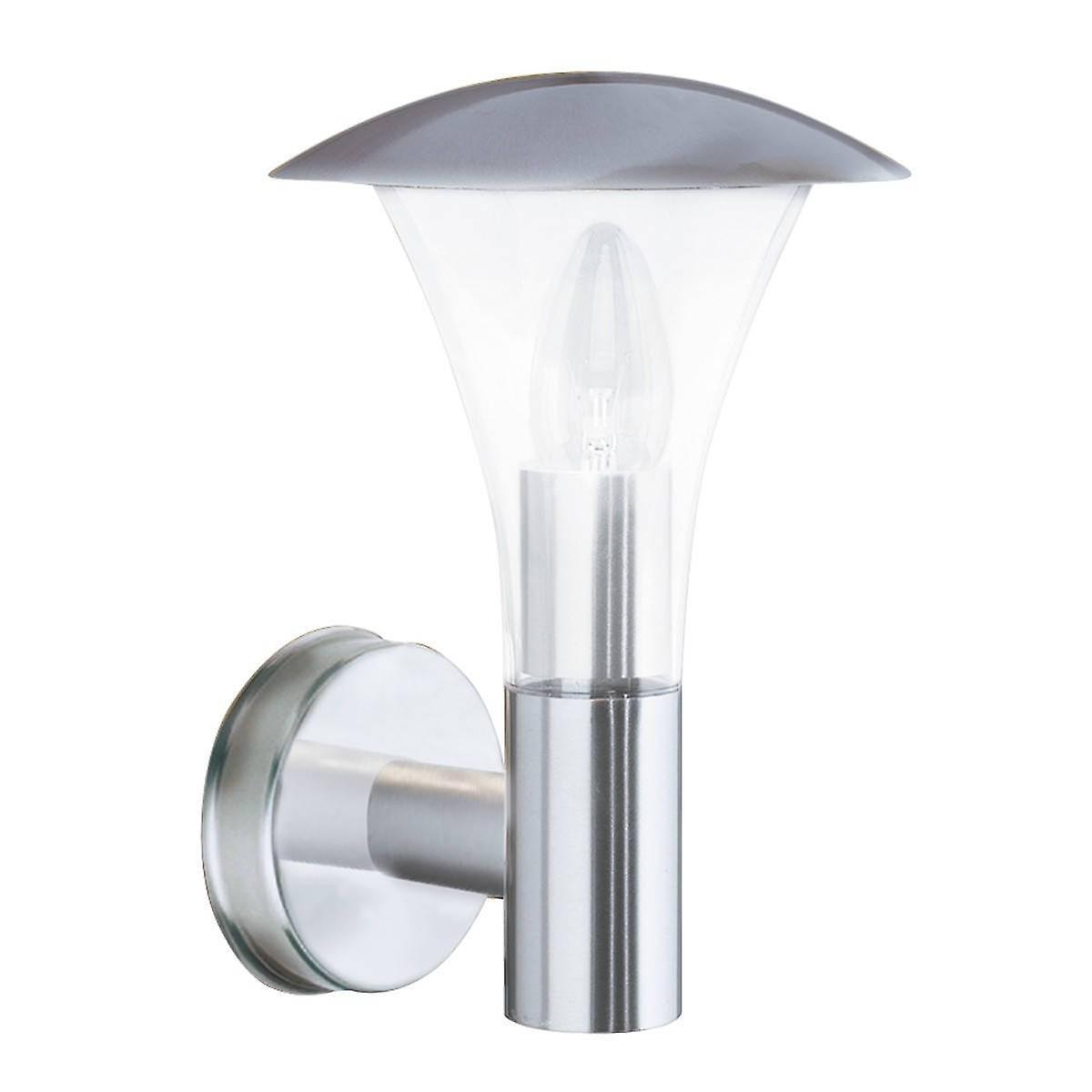 Searchlight Lighting 1 Light Outdoor Garden Wall Light Stainless Steel IP44, E27