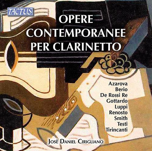 Tactus Records Gottardo / Jose Daniel Cirigliano - Contemporary Clarinet Works  [COMPACT DISCS] USA import