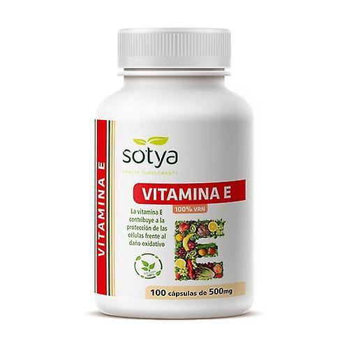 Sotya Vitamin E 100 capsules of 500mg (500mg)