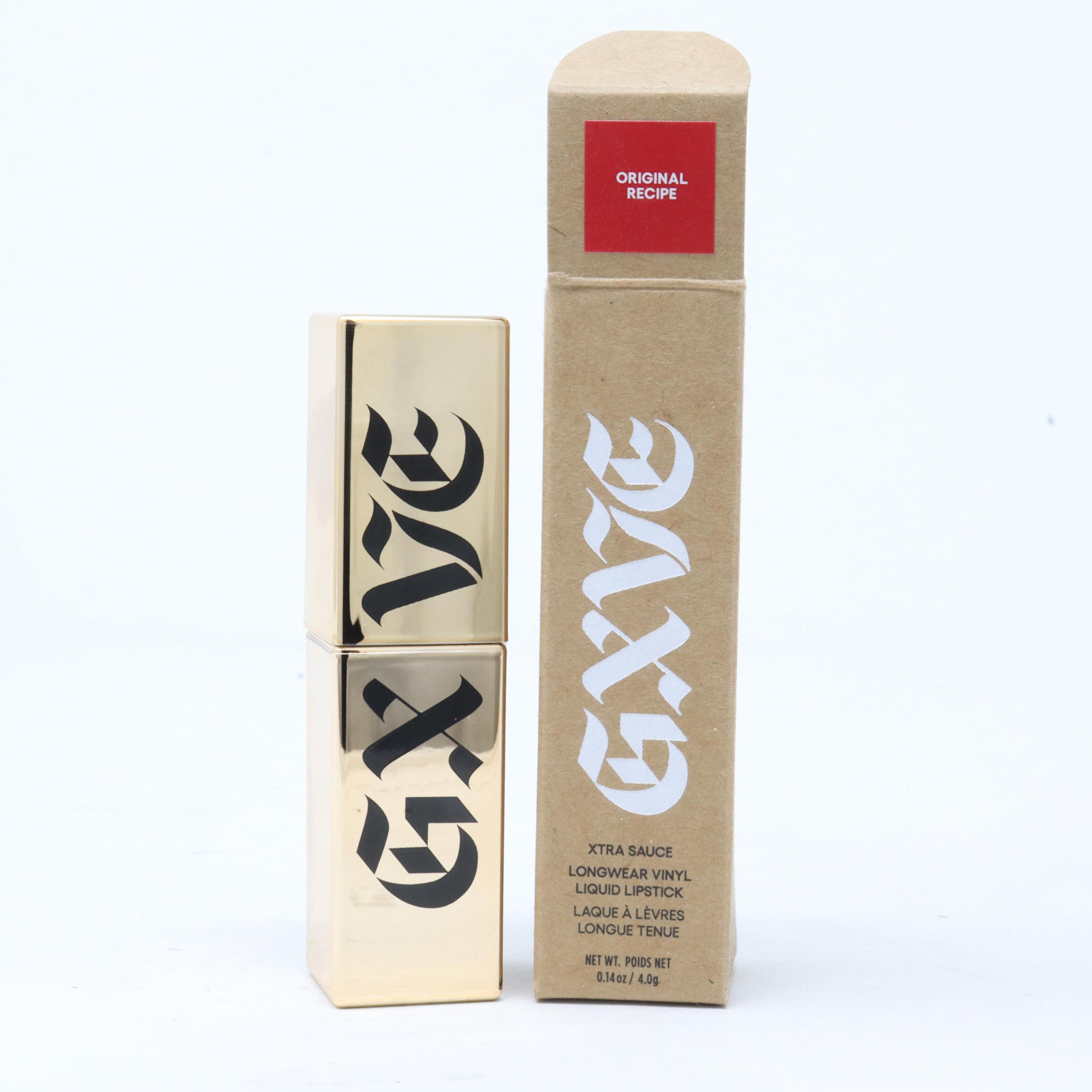 Gxve Xtra Sauce Liquid Lipstick  0.14oz/4.0g New With Box Original Recipe 0.14 oz