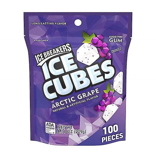 Ice Breakers Ice Cubes Arctic Grape Sugar Free Gum