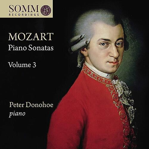 Somm Recordings Mozart / Donohoe - Piano Sonatas 3 [COMPACT DISCS] USA Import