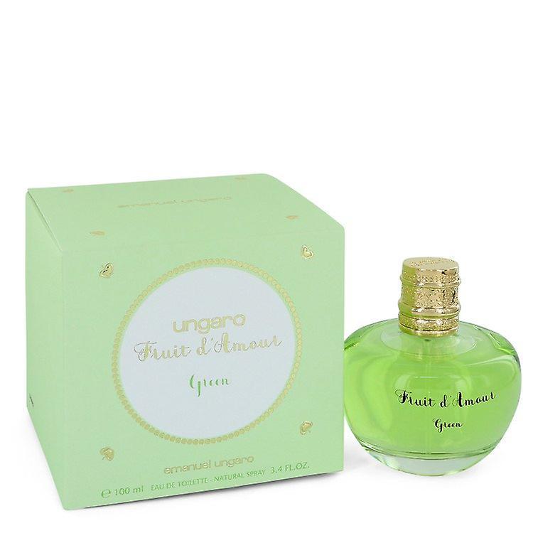 Ungaro fruit d'amour green eau de toilette spray by ungaro 546393