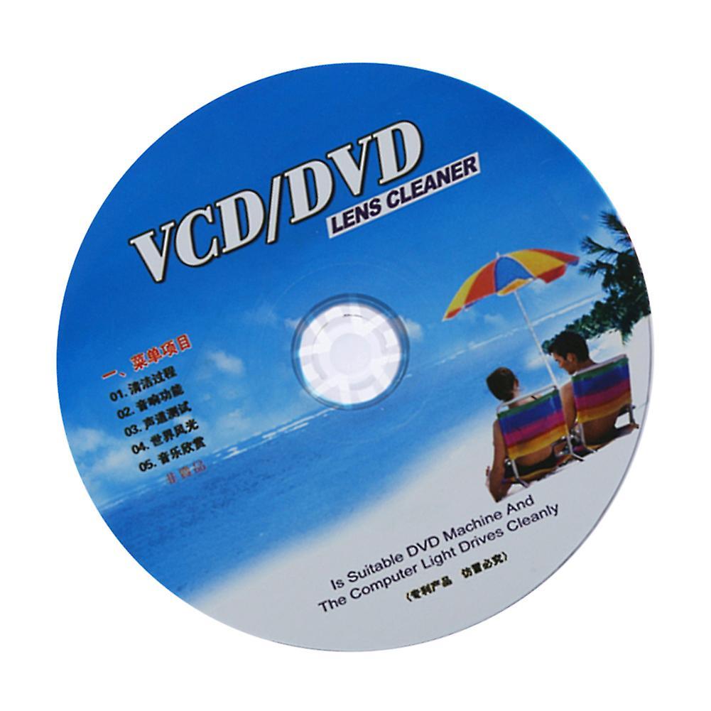 Sinknap Vcd Dvd Player Lens Cleaner Dust Dirt Removal Cleaning Fluid Disc Restore Kit