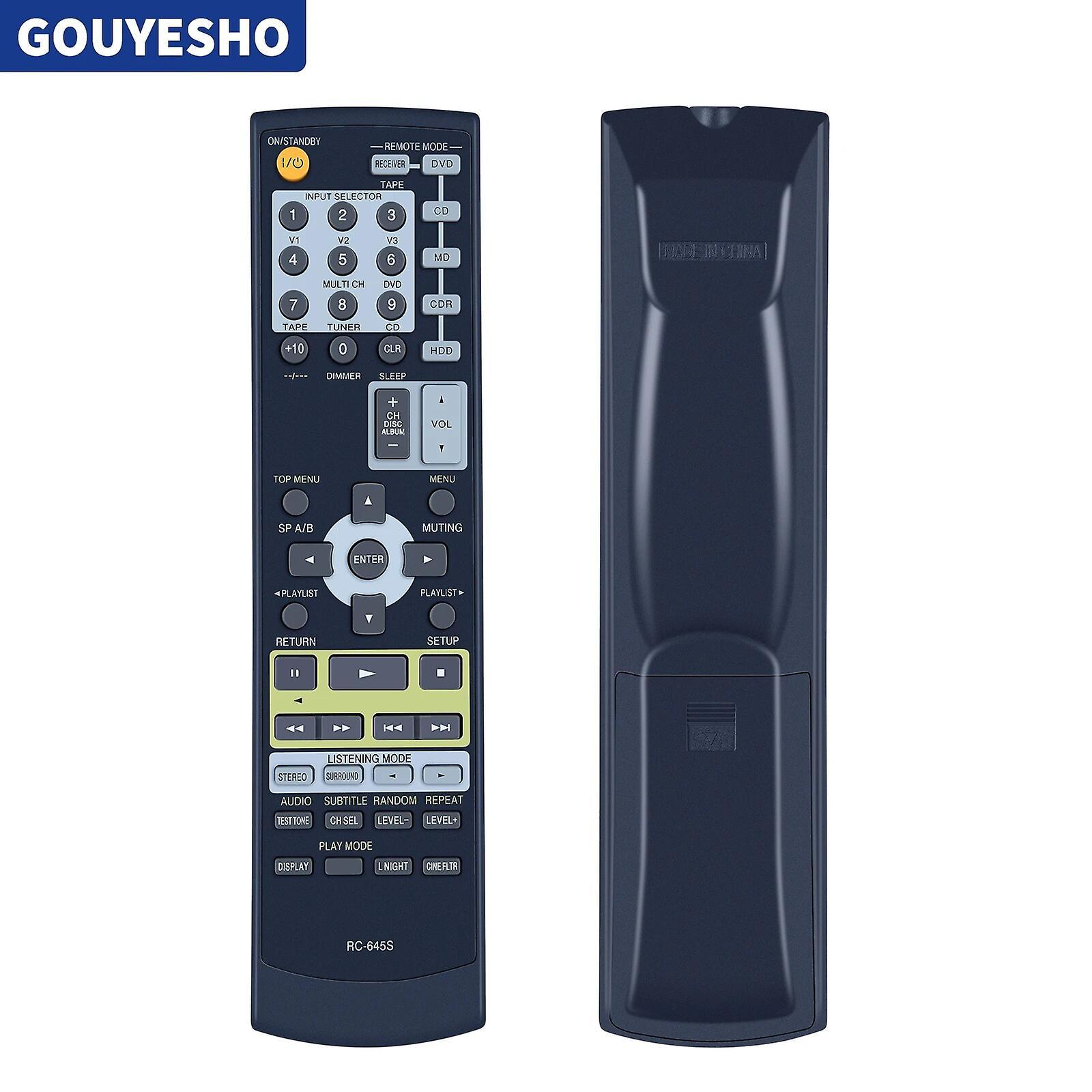 Scitoo New Remote Control Rc-645s For Onkyo Ht-s4100 Ht-sr700 Tx-sr304 Tx-sr304s