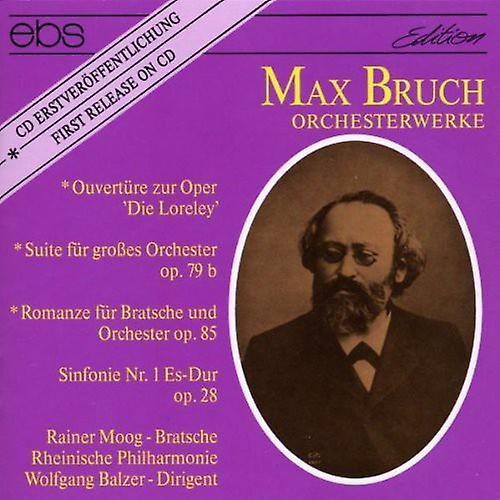 Ebs Bruch / Rheinische Phil, Balzer - Sym #1 / Lorelei Over. / Orch Ste / Et Al  [COMPACT DISCS] USA import