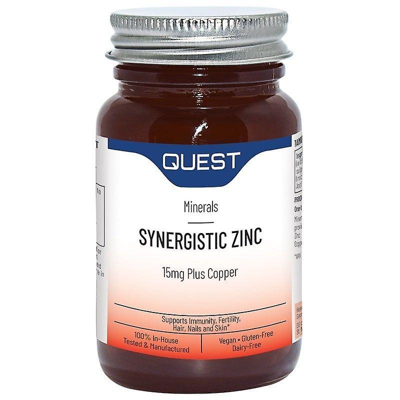 Quest Vitamins Synergistic Zinc Tabs 90 (601383)