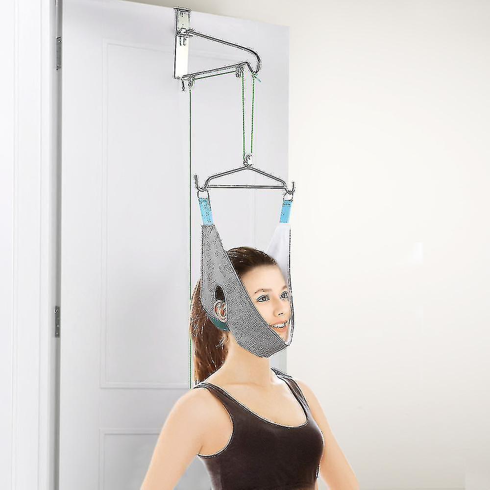 Cervical Traction Device,hanging Cervical Traction Instrument Door1pcs