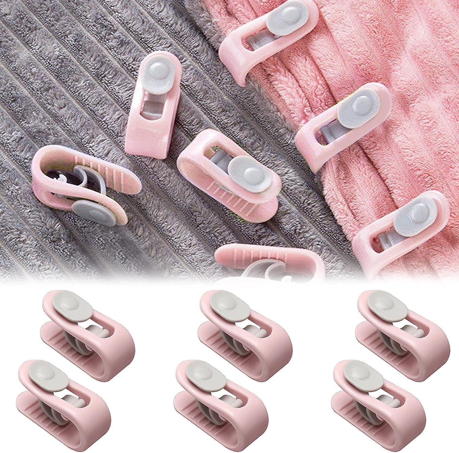 Xymcv Duvet Cover Clips,duvet Fasteners,duvet Quilt Clips,duvet Holder,plastic Sheet Clip,bed Sheet Clip 6pcs