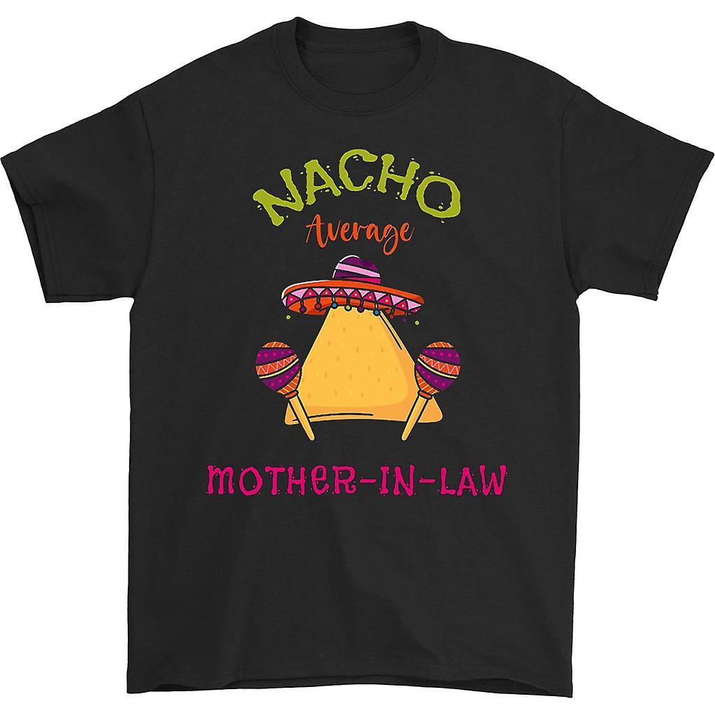 HISHARK Nacho average mother-in-law t-shirt Black XXXL