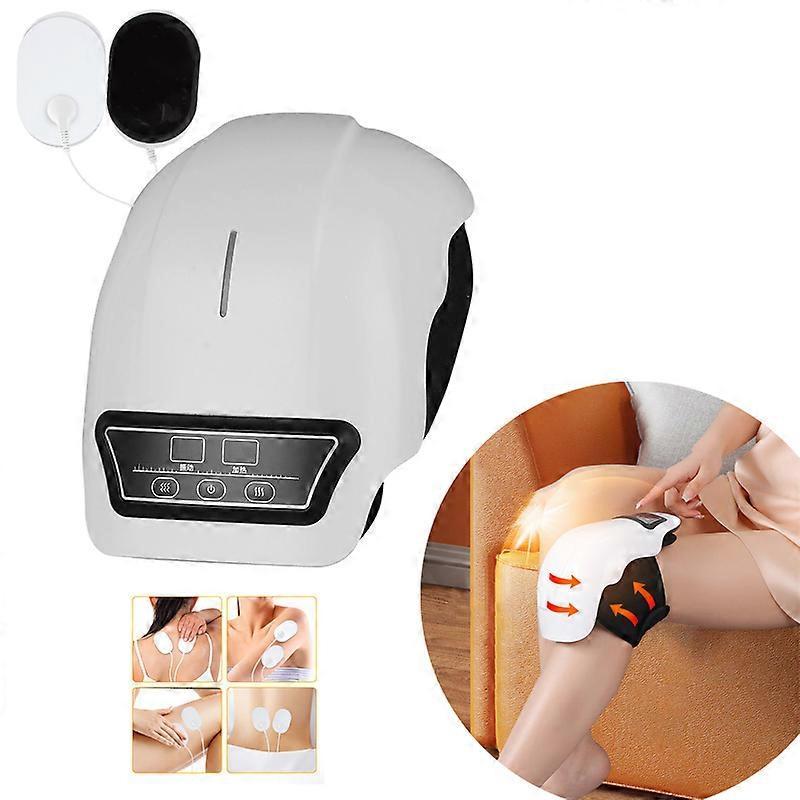 Aionyaaa Intelligent Air Bag Knee Massager Heating Kneecap Treasure Air Bag Laser Infrared Elbow Shoulder Massager Joint Pain Stiff Relax Rechargeable