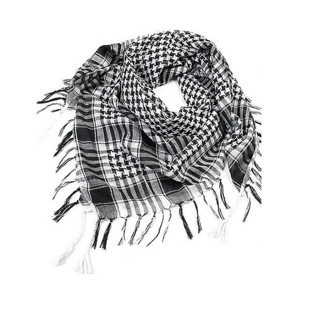 Hiprock Palestine Shawl - Black and White - Scarf - Palestine