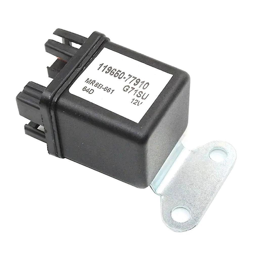 Glow Plug Relay compatible with Yan-mar Ngk G71su John Deere Cub Cadet Time Delay Relay 119650-77910 11965077910