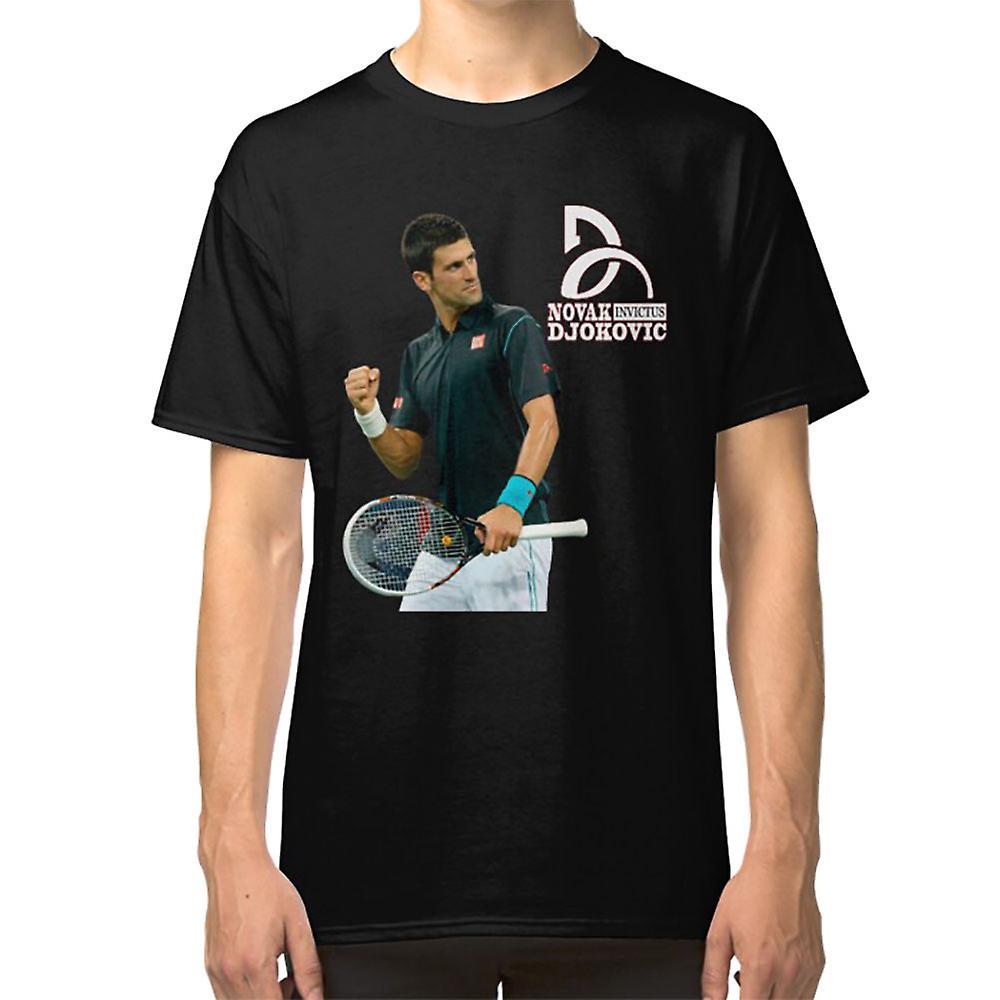 RockShark Novak djokovic T-shirt black M