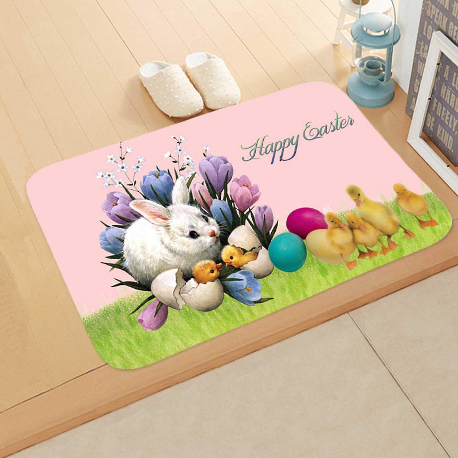 Baodan Easter Rug Welcome Doormats Home Rugs Decor Rug Living Room Rug eierfarben ostern M