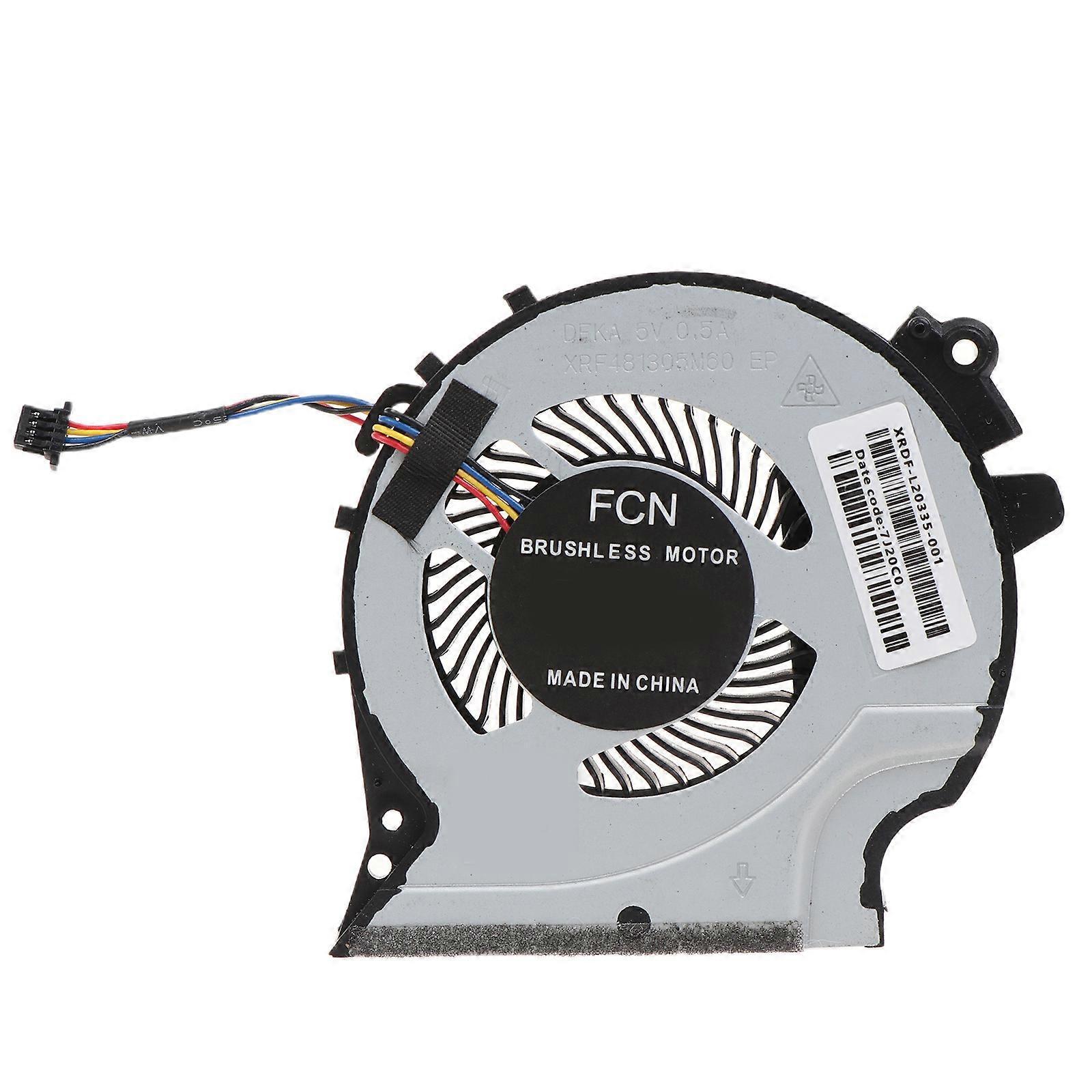 Unbrand CPU GPU Fan For HP Pavilion 15-CX CX0049NR CX0071 CX0061 L20334 TPN PC Radiator