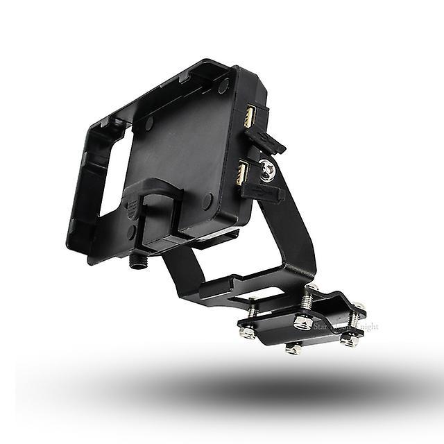 For Honda Africa Twin Crf1000l 2018-2019 Crf 1000 L Motorcycle Stand Holder Phone Mobile Phone Gps Navigation Plate Bracket USB charging A