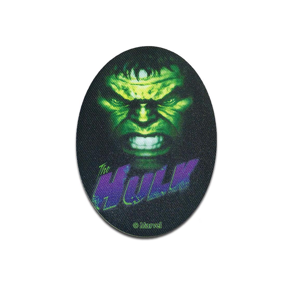 Marvel Patch - Avengers The Hulk Comic – black – 11 x 8 cm - Iron-on patches