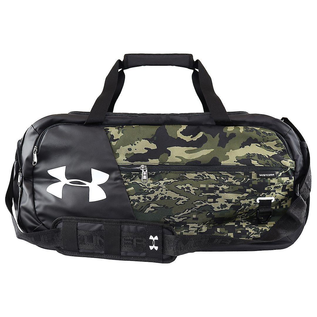 Under Armour Undeniable 4.0 Mens Black/Green Duffle Bag 1342657 006 One Size