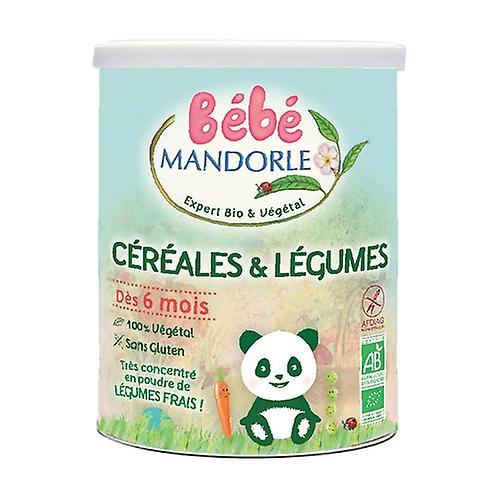 La Mandorle Cereals & vegetables from 6 months ORGANIC 400 g of powder