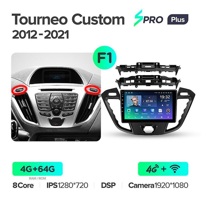 Redkid For Ford Tourneo Custom 1 I Transit 2012 - 2021 Car Radio Multimedia Video Player Navigation Gps Android 10 No 2din 2 Din Dvd Tourneo SPROp ...